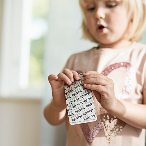 BioGaia Protectis Junior + D-vitamin rágótabletta 30 db - narancsízű - Image 4