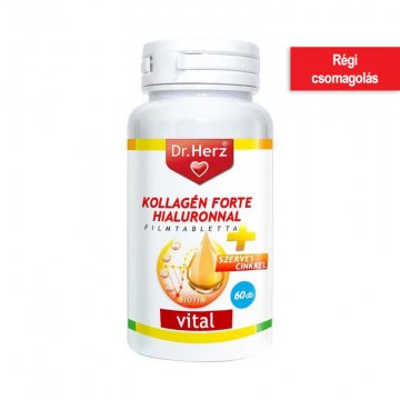 Alternative view of Dr. Herz Kollagén Forte Hialuronnal 60 db tabletta