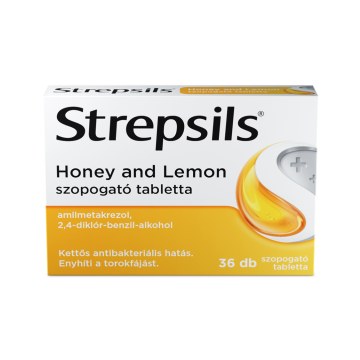 Strepsils Honey and Lemon szopogató