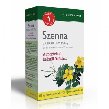 Interherb NAPI 1 SZENNA EXTR.KAPSZULA 30X