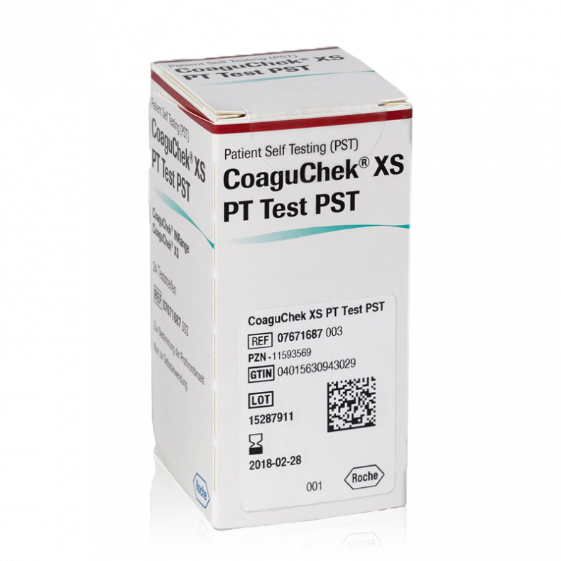 COAGUCHEK XS  TESZTCSIK 24X