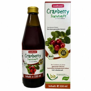 MEDICURA TŐZEGÁFONYALÉ 100% BIO 330ML