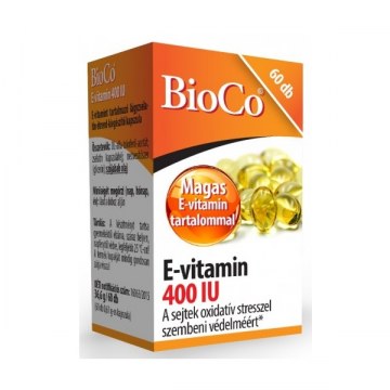 BIOCO E-VITAMIN 400NE KAPSZULA 60X