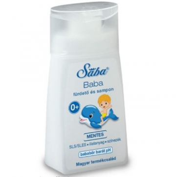 Sába Gyermek fürdető és sampon – 400ml
