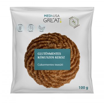 MEDHUSA GREAT GLUTENMENTES KOKUSZOS KEKSZ 100G