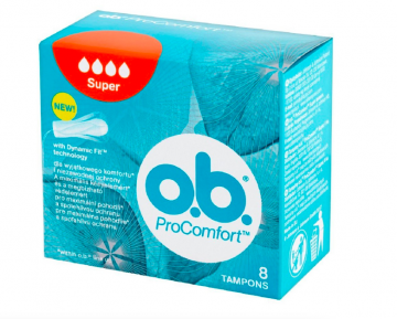 TAMPON OB PRO COMFORT SUPER   8X