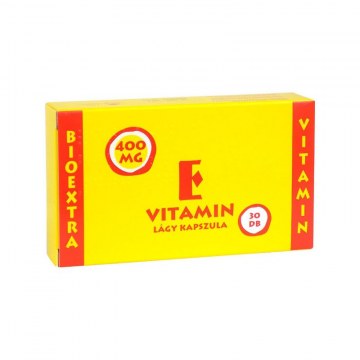 Vitamin E Bioextra 400 Mg Lagy Kapsz. 30X
