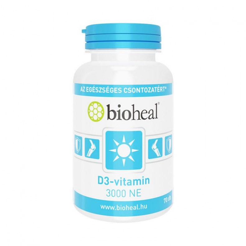 BIOHEAL D3-VITAMIN 3000NE LAGYKAPSZ. 70X
