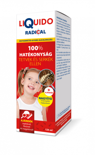 Liquido Radical Sampon Tetű és Serkeírtó 125ml