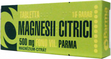 Tabl. Magnesii Citrici 500Mg 10X /Parma/Fono Vii