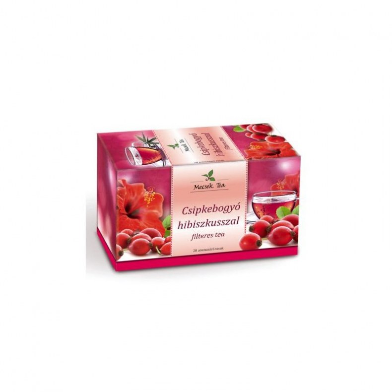 MECSEK GYUMOLCSTEA CSIPKE HIBISZKUSZ 20X2G