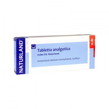 Tabletta Analgetica 10X /Naturland/ Fono Vii
