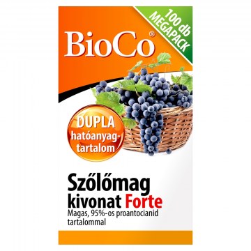 BioCo szőlőmag kivonat forte tabletta megapack 100x