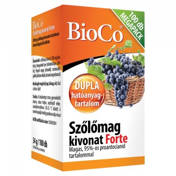 Alternative view of BioCo szőlőmag kivonat forte tabletta megapack 100x