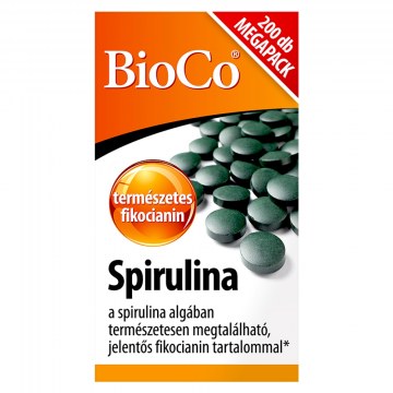BioCo Spirulina kapszula 200x