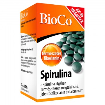 Alternative view of BIO SPIRULINA KAPSZULA 200X BIOCO