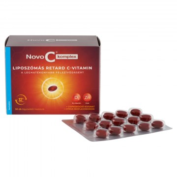 Alternative view of NOVO C KOMPLEX RET.LIPOSZOMAS C+D3+ZN KAPSZ. 90X