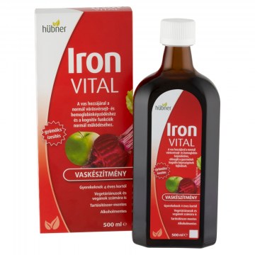 Alternative view of HÜBNER IRON VITAL VASSAL ÉS VITAMINOKKAL 500ML