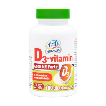 1×1 Vitamin D3-vitamin 4000 NE