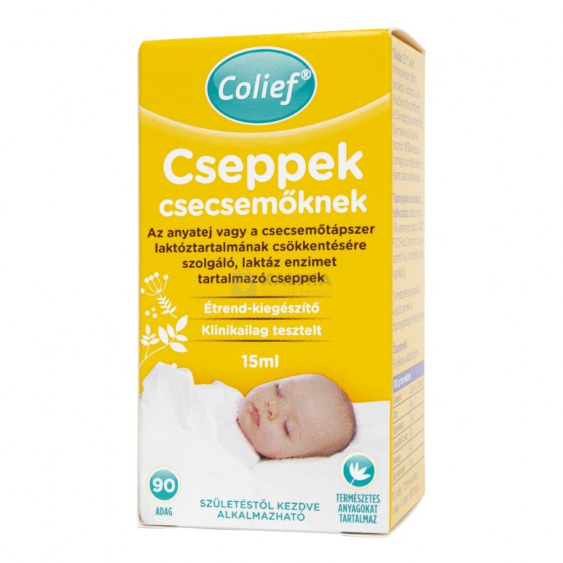 Colief Étrendkiegészítő Cseppek Csecsemoknek 15Ml