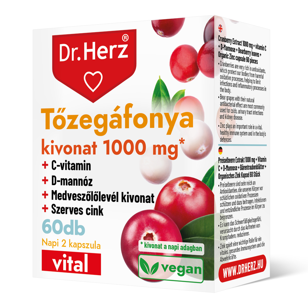 Dr. Herz Tőzegáfonya kivonat