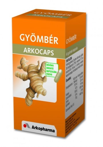 Arkocaps gyömbér kapszula 45 db