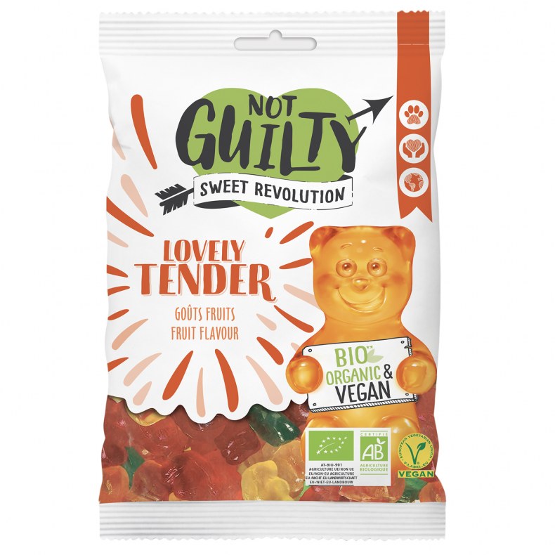 NOT GUILTY BIO GUMICUKOR GYUMOLCSOS 100G