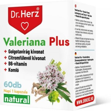DR HERZ VALERIANA PLUS KAPSZULA 60X