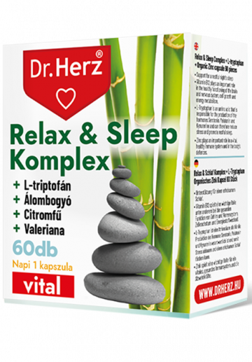 DR HERZ RELAX AND SLEEP KOMPLEX KAPSZULA 60X