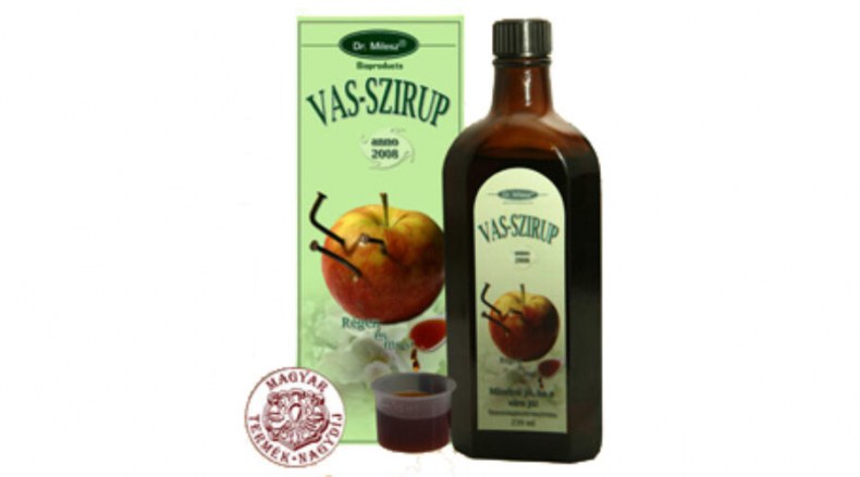 DR MILESZ VAS SZIRUP 1X 250ML