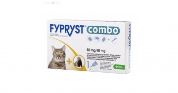 Fypryst Combo rácsepegtető oldat macskák és vadászgörények számára 1 db