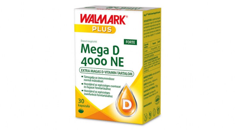 WALMARK PLUS MEGA D 4000NE FORTE KAPSZ. 30X