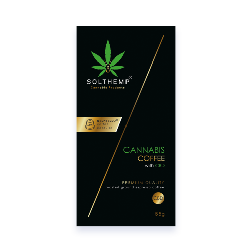 SOLTHEMP CANNABIS KÁVÉ KAPSZULA CBD 10X ESPRESSO