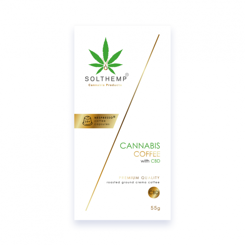 SOLTHEMP CANNABIS KÁVÉ KAPSZULA CBD 10X CREMA
