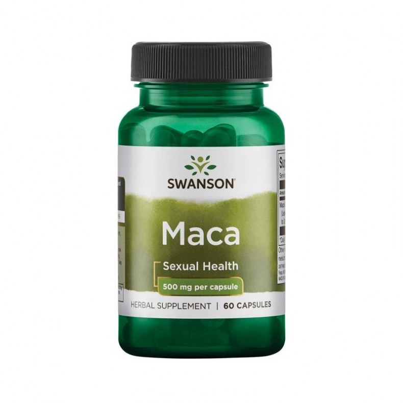 SWANSON MACA 500MG KAPSZULA  60X