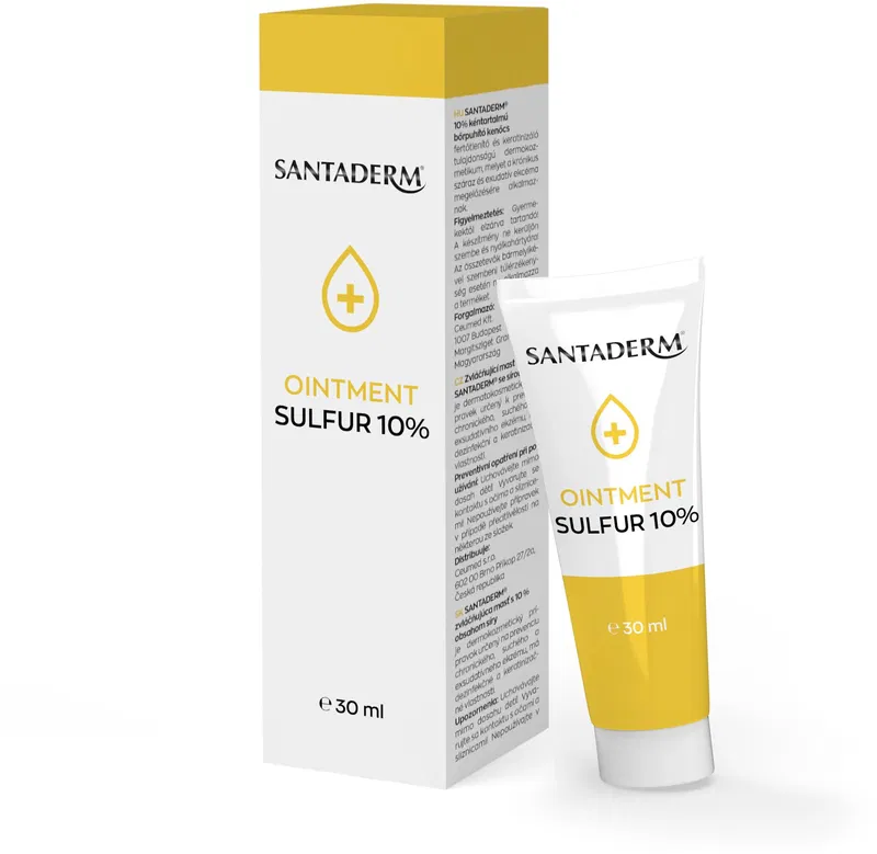Santaderm 10% kéntartalmú bőrpuhító