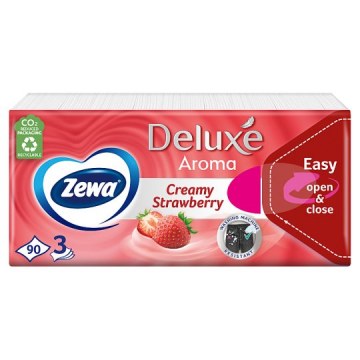 PAPIRZSEBKENDO: ZEWA DELUXE STRAWBERRY 90X