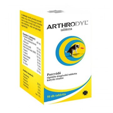 ARTHRODYL PORCVÉDŐ TABLETTA KUTYÁKNAK 50X