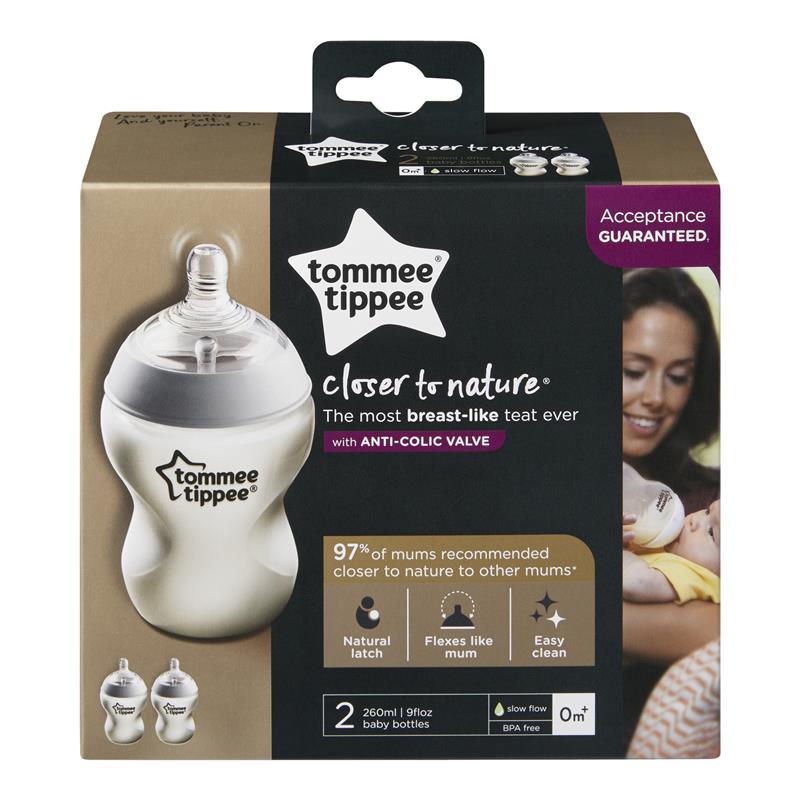TOMMEE TIPPEE CUMISÜVEG ANTI COLIC 2X260ML