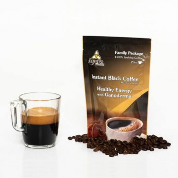 AYURA FEKETE KAVE GANODERMA 100G
