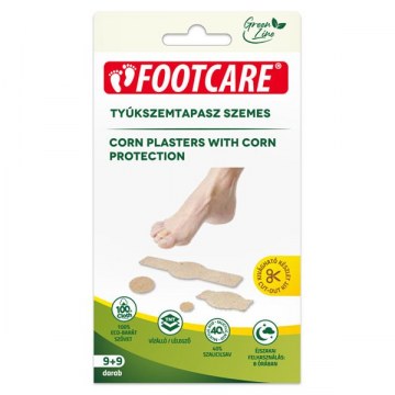 FOOTCARE TYÚKSZEMTAPASZ SZEMES 9+9x