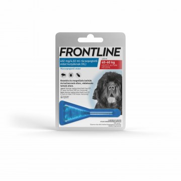FRONTLINE KULLANCS ÉS BOLHA ELLENI SPOTON KUTY.XL(40-60KG)1X4.02ML