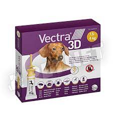 VECTRA 3D RÁCSEPEGTETŐ OLDAT KUTYÁKNAK 1,5-4KG 3X0,8ML