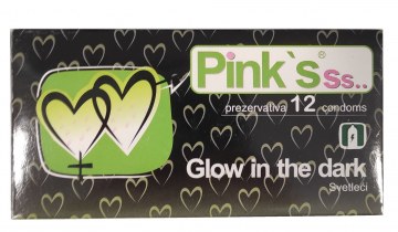 Pink's gumi óvszer 12X