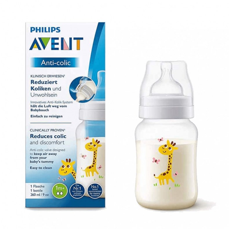 AVENT ANTI-COLIC CUMISUVEG 260ML ZSIRAF SCF821/1