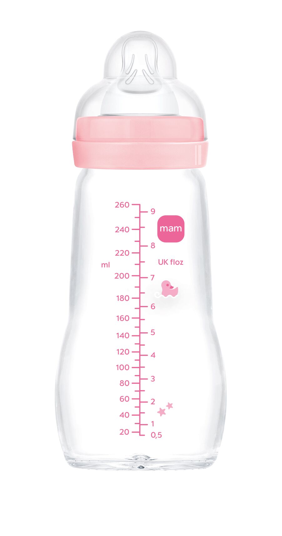 MAM Feel Good üvegből készült cumisüveg 260 ml - Image 6