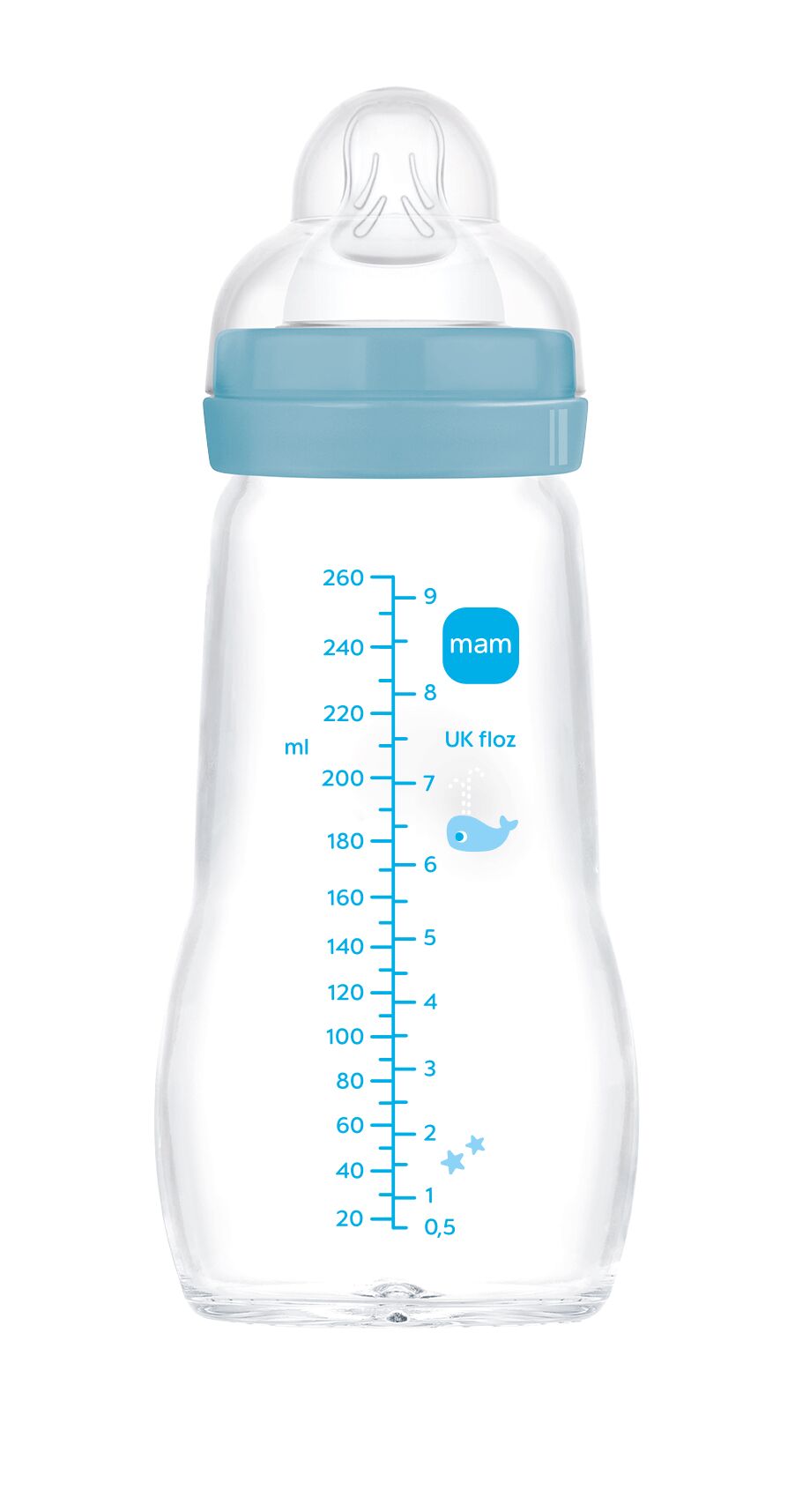 MAM Feel Good üvegből készült cumisüveg 260 ml - Image 4