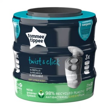 TOMMEE TIPPEE SANGENIC VÖDÖRBETÉT 3X TWIST AND CLICK