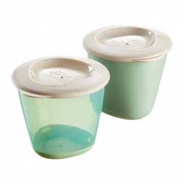 Alternative view of Tommee Tippee ételtároló edénykék tetővel 2 db