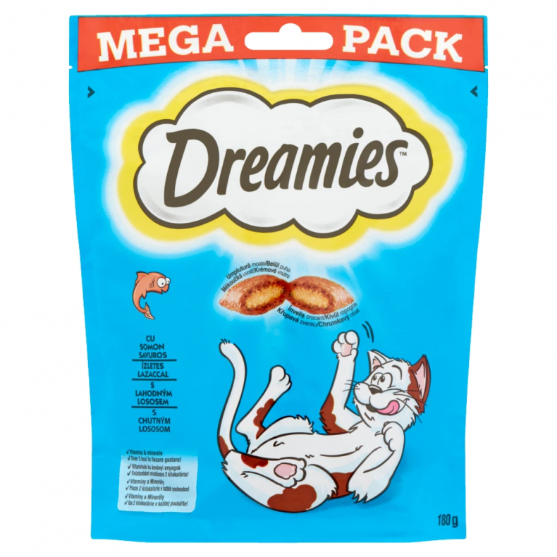 DREAMIES JUTALOMFALAT MACSKA LAZACOS 180G